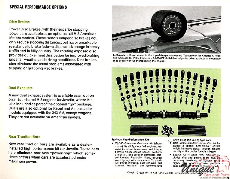 1968 AMC Accessories Brochure Page 22